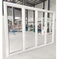 China Swing PVC Decorative Door Soft Plastic High Speed Stack Upvc Folding Door factory