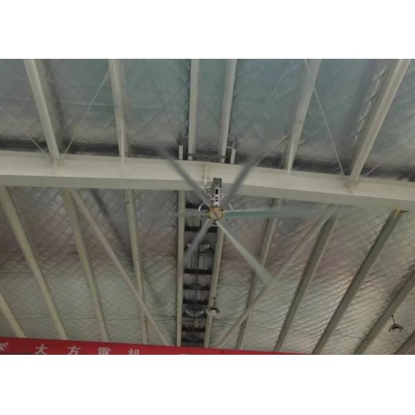 Quality Air Cooler Synchronous Motor Aluminium Ceiling Fan 1.2KW 22FT for sale