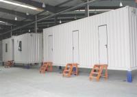 China EPS Sanwish Panel Ablution Container , Prefabricated Mobile Toilet 20 Feet factory