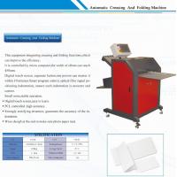 China Hardcover Paper Photo Maker Machine Creasing and Folding Equipment factory