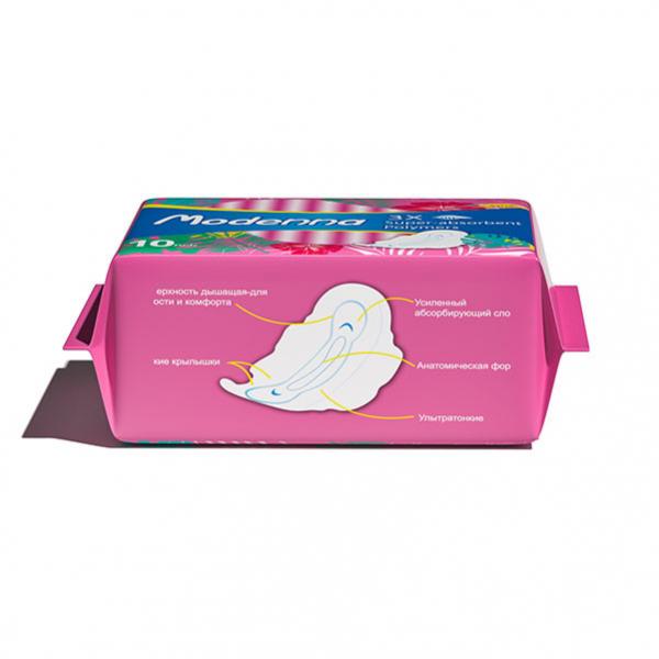 Quality Soft Cotton Ladies Sanitary Pads Breathable Female Period Products for sale