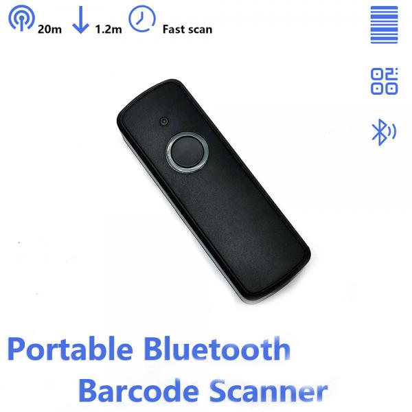 Quality 2D Portable Barcode Scanner Mini Wireless Pocket Bluetooth QR Code Scanner for sale