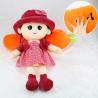 China Orange Color Plush Toy Pillow High Elasticity Carrot Shape For Kids Gift factory
