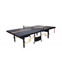 China V-SIX Indoor Table Tennis Table Style Leg Double Folding With Post 65 KGS factory