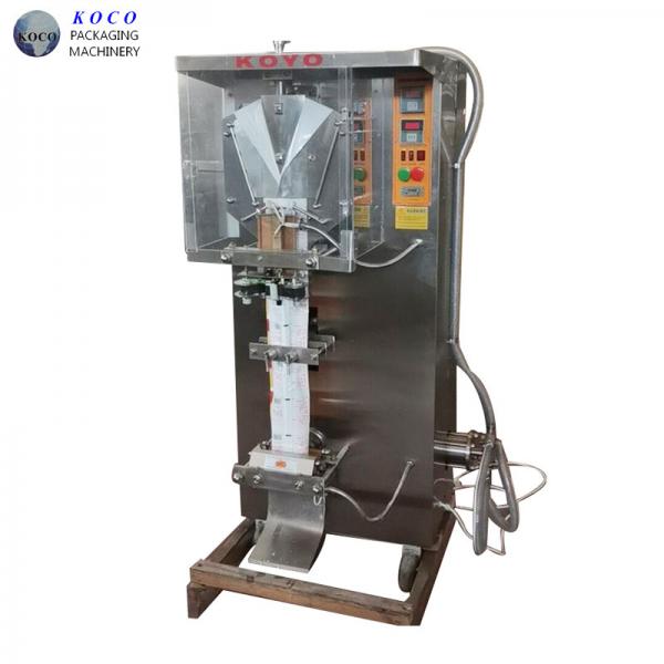 Quality 50 - 500ml 2000BPH Water Packing Machine Automatic Liquid Pouch Sachet Packing Machine for sale