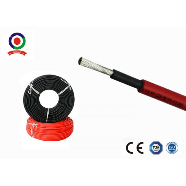 Quality XLPE Dual Insulated 4mm Solar Cable / Solar Power Cables For Solar System for sale