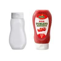 china 330g Salad Sauce Condiment LDPE Plastic Squeeze Bottles With Flip Top Cap