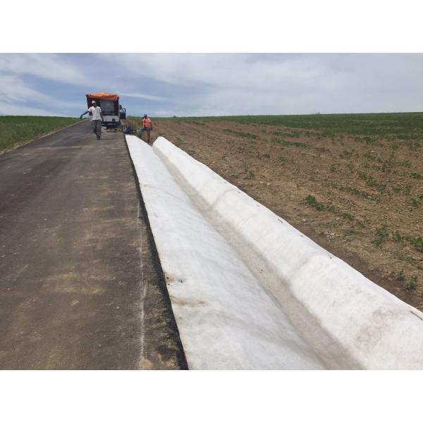 Quality White Geosynthetic Cementitious Composite Mat GCCM 13mm for Slope Protection for sale
