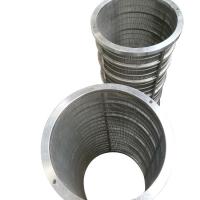 China Polishing Wedge Wire Screen with Wire size 2x3mm and Slot Opening 0.02mm-15mm factory