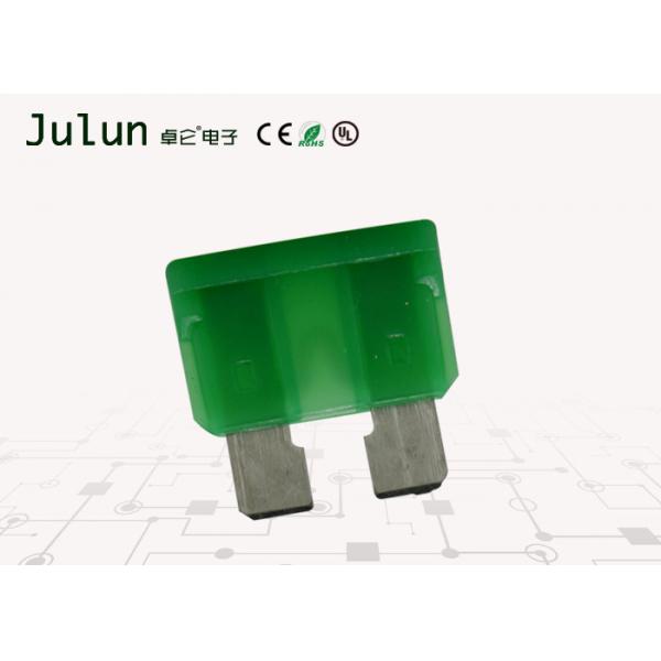 Quality Popular Automotive Blade Fuses 30A With Sn Plated Zinc Alloy Terminal Housing for sale