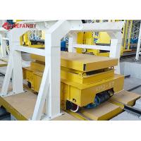 China Steerable Elelctrical Rail Transfer Trolley factory