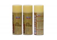 China Decorative Wood Finish Spray Paint Hard Wearing , Gold Lacquer Spray Paint For Wood factory