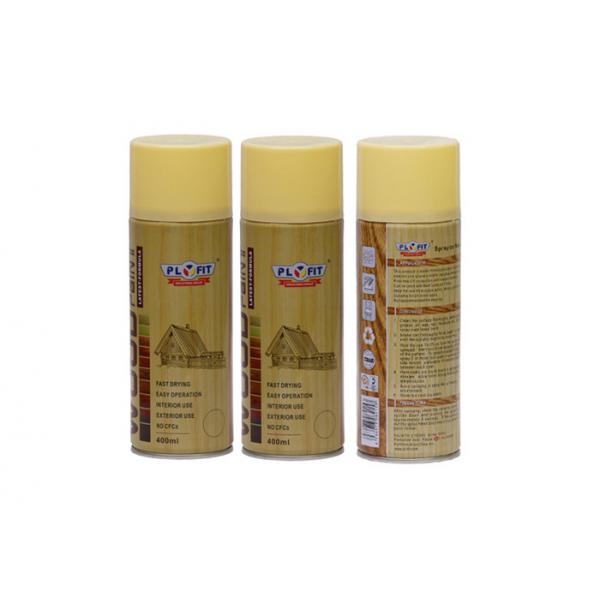 Quality Decorative Wood Finish Spray Paint Hard Wearing , Gold Lacquer Spray Paint For for sale