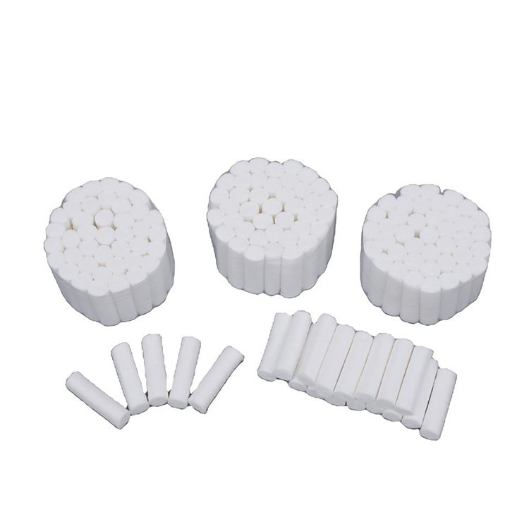 China Single Use Absorbent Dental Cotton Roll With Pure Cotton factory