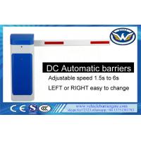 China DC Motor Vehicle Barrier Gate 1m-6m Arm Length Operation Safety With Position Sensors for sale