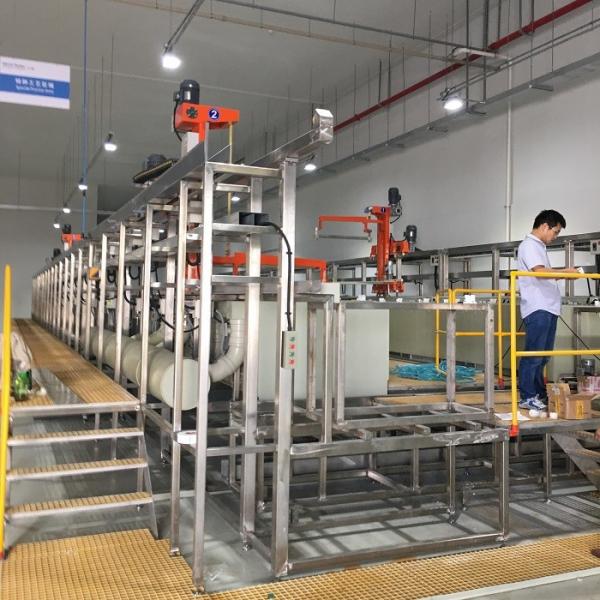 Quality Hanging Electroplating Surface Treatment Barrel Automatic Plating Line Equipment for sale