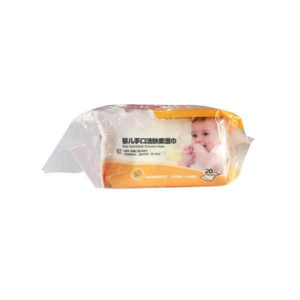 Quality Spunlace Non Woven Baby Wipes , Non Alcoholic Baby Wipes for sale