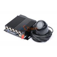 China 720P Dual SD Card Car Mobile DVR , 4 Channel DVR Recorder CE factory