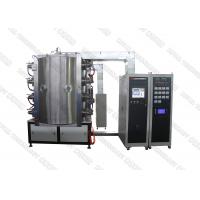 China PVD Ion TiN / Titanium Nitride Coating Machine  ,  Cathodic Arc Vacuum Plating System on Glass factory