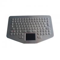 China IP65 Static Vehicle Metal Ruggedized Keyboard Waterproof Touchpad 94 keys factory