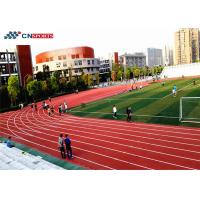 Quality Playground Jogging Track Flooring Polyurethane Surface Cement Based for sale