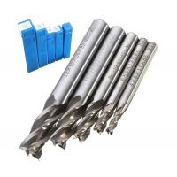 Quality HSS CNC Straight Shank 4 Flute End Mill Milling / Fully Ground Cutting Drill Bit for sale
