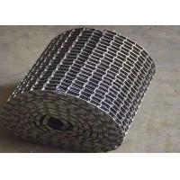 China Heavy Load Transportaion Long Life Carbon Steel Flat Wire Mesh Belt factory