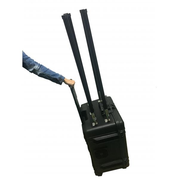 Quality Portable high power remote control bomb jammer Radio-Controlled Improvised for sale