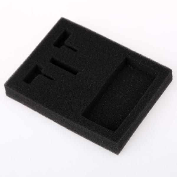 Quality Waterproof EPE High Density Foam Packaging Black Shock Resistant for sale