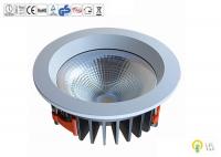 China 20W 2000lm LED SMD Downlight 86V , 6 Inch White Outdoor LED Downlights factory