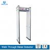 China 6 Zones Walk Through Security Body Scanner Door Frame Archway Metal Detector Gate With High Resolution CCTV Camera / DVR factory