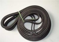 China Black Color Rubber Timing Belt , 10mm - 450mm Width Metric Timing Belts factory