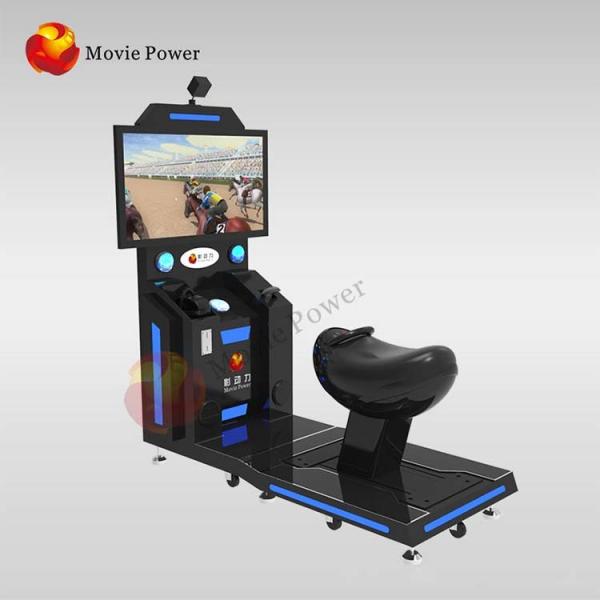Quality VR horse riding simulator exercise machine Dynamic Kids Shooting 9d VR Gaming Equipment for sale