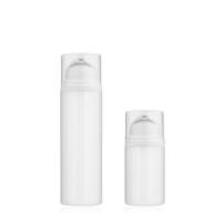 Quality Round Cosmetic Airless Pump Bottles 30ML 50ML 15ML For Skin Care Serum for sale