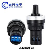 China 10k Potentiometer LA42DWQ-22 10k Ohm Variable Speed Drive Potentiometer 22mm factory