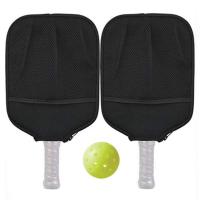 China Pickleball Paddle Neoprene Cover Racket Case Protective Sleeve Ball Holder Organizer factory