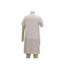 China Natural 100 Cotton Short Sleeve Nightgown , V Neck Night Dress For Womens factory