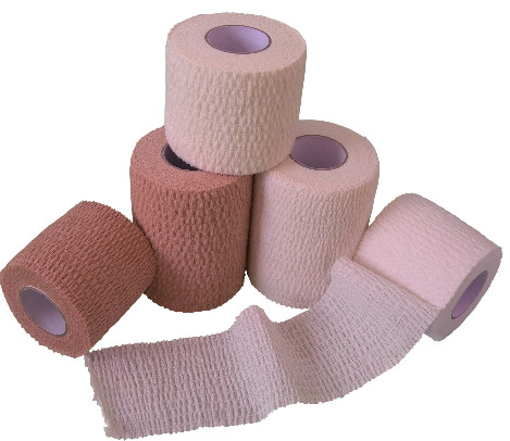 China Self Adhering Medical Gauze Bandage Elastic Bandage High Elasticity Water Resistance factory