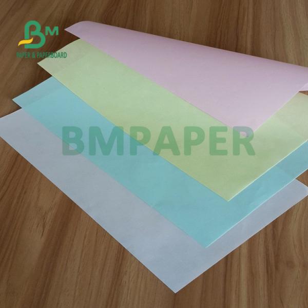55gsm Multi Colors Carbonless Copy Paper For Courier Waybill Clear Image