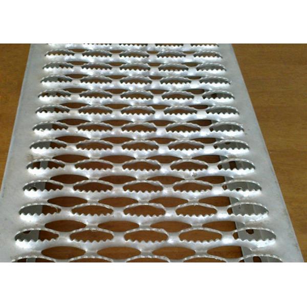 Quality Galvanized Steel Stair Treads Grating Customized Size Skid Resistance for sale