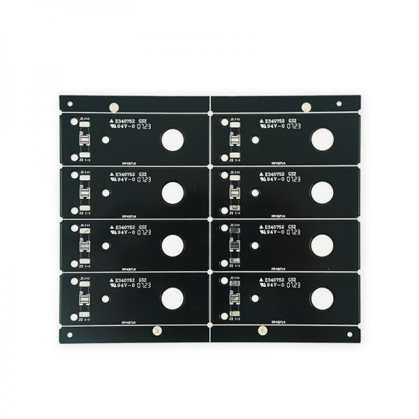 Quality Automobile Aluminum PCB Board 1 Layer PCB Finish HASL Black / White for sale