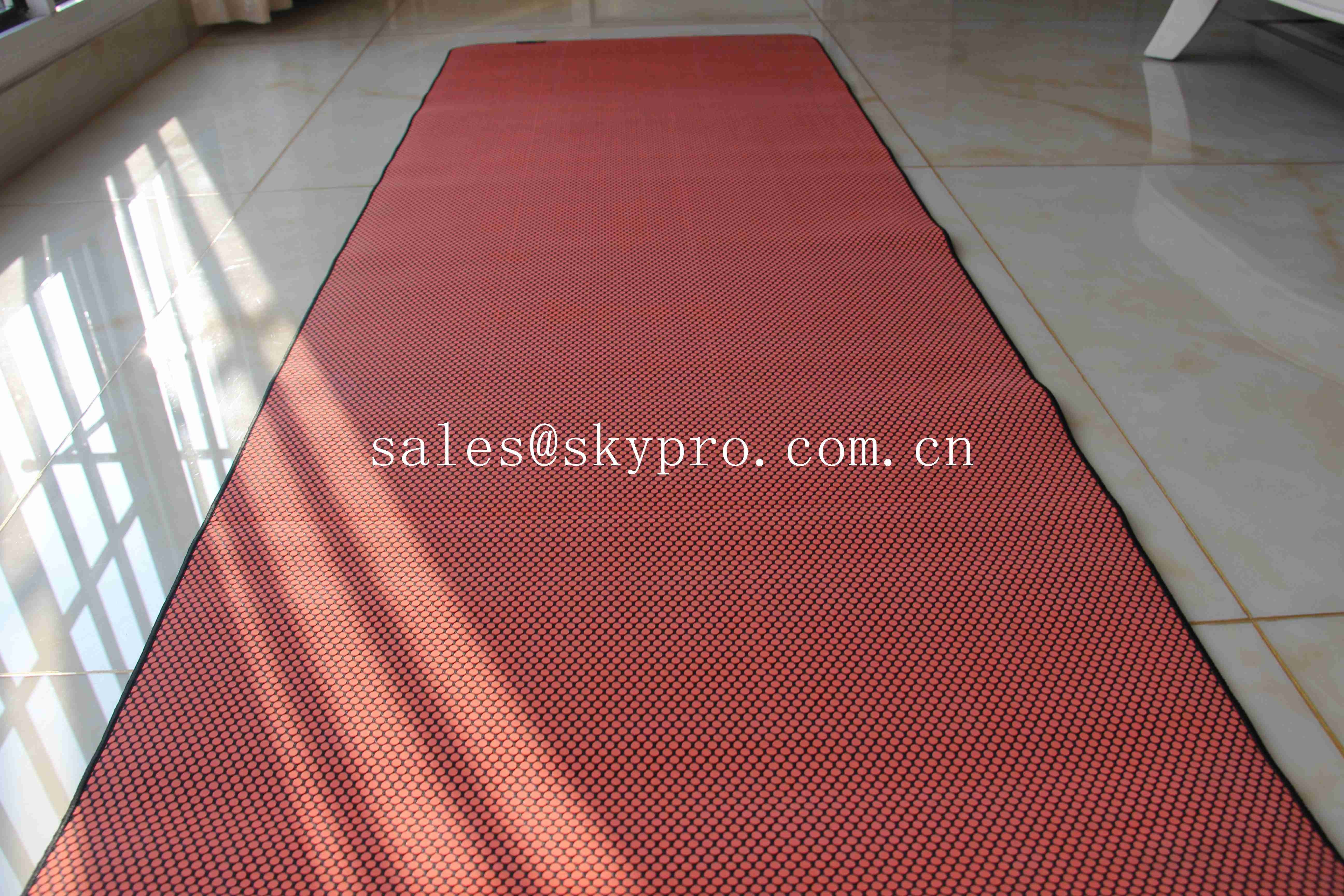 China Natural Rubber Yoga Mats Gym Mat Exercise Jute Custom Foldable Natural Rubber Material factory