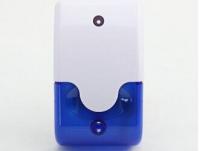 China Wireless Outside Alarm Siren Mini Strobe Flash &amp; Sound Burglar Alarm Siren factory