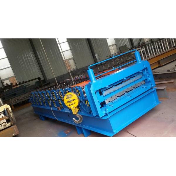 Quality Steel Sheet Double Layer Roll Forming Machine With Water Cooling System for sale