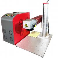 China 0.01mm Laser Engraving Machine For Metal , Laser Engraving Machine For Plastic for sale