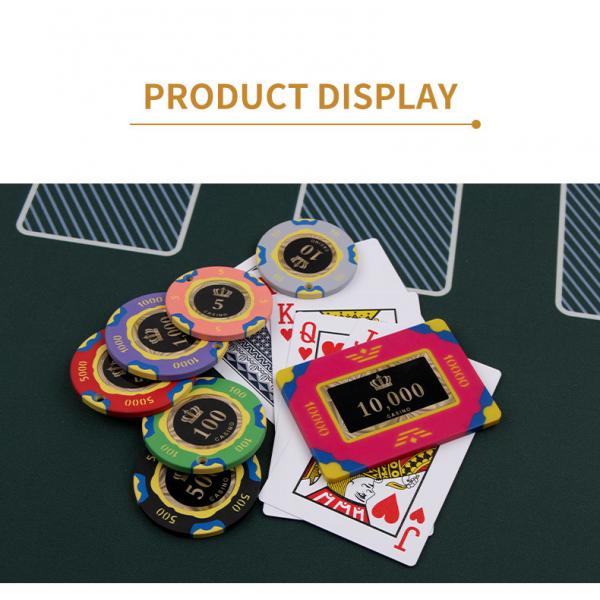 Quality Professional Custom RFID Poker Chips Sticker Nylon Home Game Poker Chips for sale