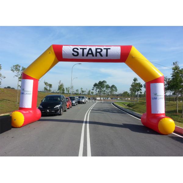 Quality Outdoor Commercial Advertising Event Customized Logo Inflatable Race Start And for sale
