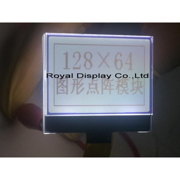 Quality 3.3V Power Supply Dot Matrix Lcd Module With ST7565R 128X64 Dot AA=34.53*21.73mm RYG12864M for sale