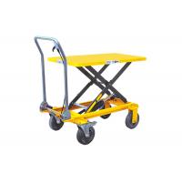 China Hydraulic Scissor Lift Table With Foot Pedal Easy Operation CE Certification for sale