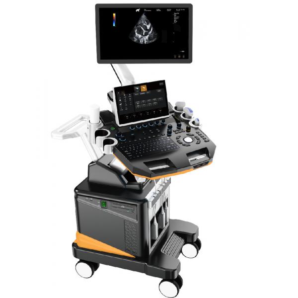 Quality 3D 4D Trolley Dog Veterinary Ultrasound Machine With 21.5'' LCD for sale